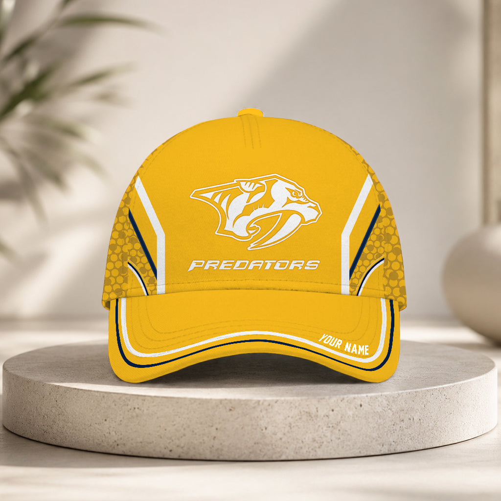 LIMITED EDITION - NEW CUSTOMIZED NHL31 NVP NASHVILLE PREDATORS CLASSIC CAP