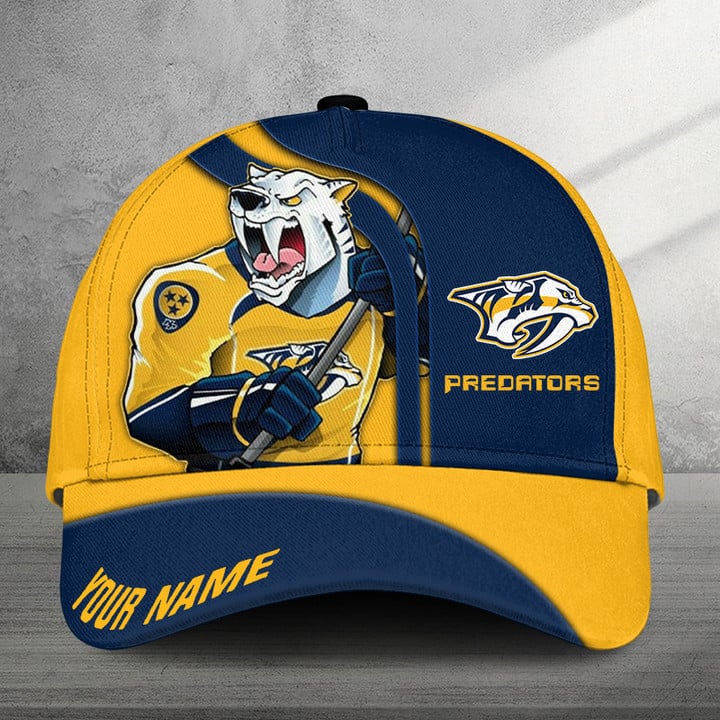 LIMITED EDITION - NEW CUSTOMIZED NHL31 NVP NASHVILLE PREDATORS CLASSIC CAP