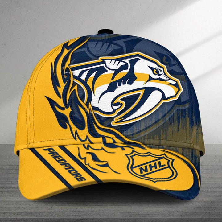 LIMITED EDITION - NEW CUSTOMIZED NHL31 NVP NASHVILLE PREDATORS CLASSIC CAP