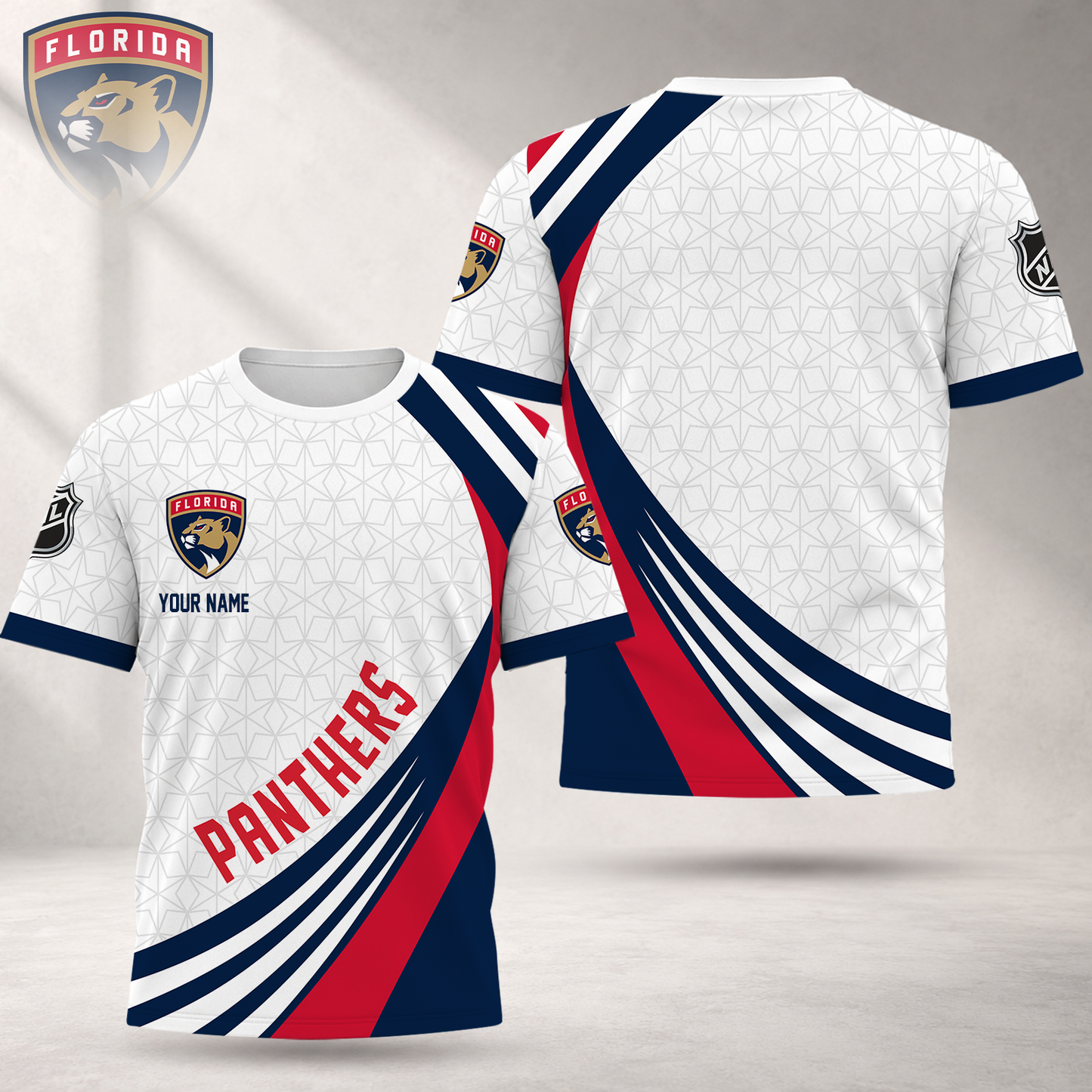 LIMITED EDITION - NEW CUSTOMIZED NHL01 FPT FLORIDA PANTHERS T-SHIRT, POLO SHIRT, ZIP POLO SHIRT, SWEATSHIRT, HOODIE & ZIP HOODIE