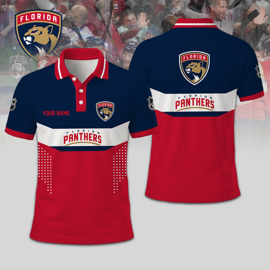 SPECIAL EDITION - NEW CUSTOMIZED NHL01 FPT FLORIDA PANTHERS T-SHIRT, POLO SHIRT, ZIP POLO SHIRT, SWEATSHIRT, HOODIE & ZIP HOODIE