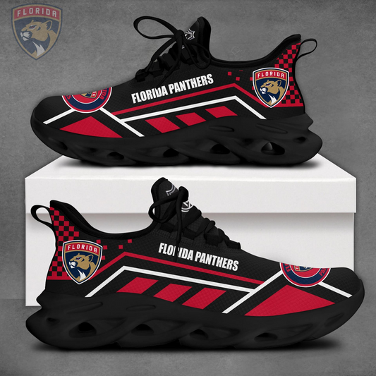 VIRAL EDITION - NEW CUSTOMIZED NHL01 FPT FLORIDA PANTHERS CLUNKY SNEAKERS