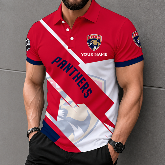 VIRAL EDITION - NEW CUSTOMIZED NHL01 FPT FLORIDA PANTHERS T-SHIRT, POLO SHIRT, ZIP POLO SHIRT, SWEATSHIRT, HOODIE & ZIP HOODIE