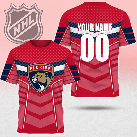 SPECIAL EDITION - NEW CUSTOMIZED NHL01 FPT FLORIDA PANTHERS T-SHIRT, POLO SHIRT, ZIP POLO SHIRT, SWEATSHIRT, HOODIE & ZIP HOODIE