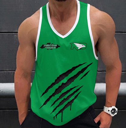 VIRAL EDITION - NEW CUSTOMIZED NCAA MFF01 NFH NORTH DAKOTA FIGHTING HAWKS UNISEX TANK TOP