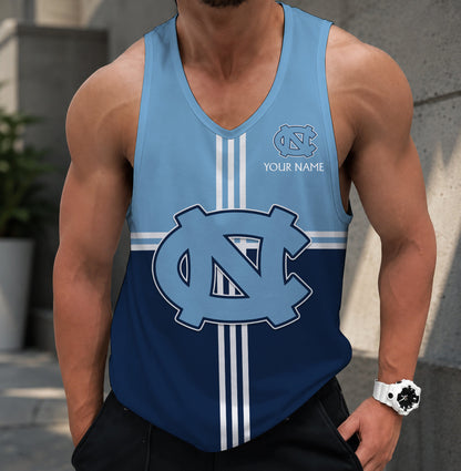 FLASH SALE - NEW CUSTOMIZED NCAA CFH01 NTH NORTH CAROLINA TAR HEELS UNISEX TANK TOP