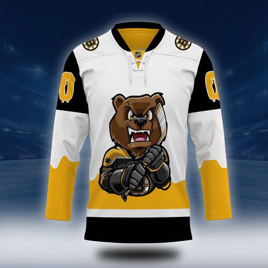 LIMITED EDITION - NEW CUSTOMIZED NHL02 BTB BOSTON BRUINS UNISEX HOCKEY JERSEY