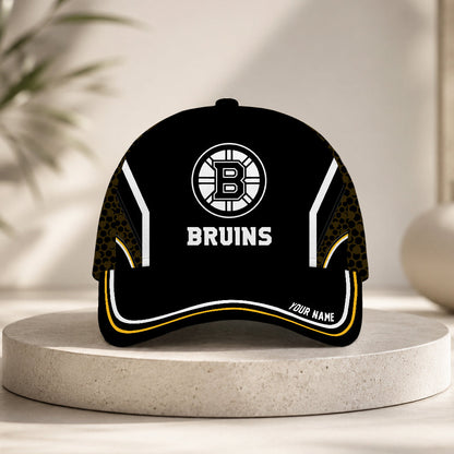 LIMITED EDITION - NEW CUSTOMIZED NHL02 BTB BOSTON BRUINS CLASSIC CAP