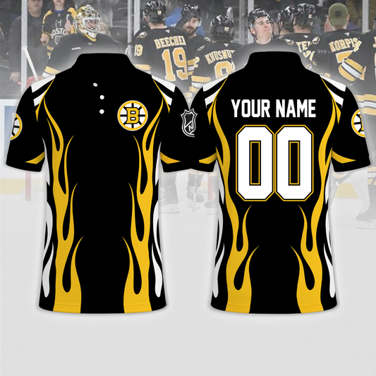 VIRAL EDITION - NEW CUSTOMIZED NHL02 BTB BOSTON BRUINS T-SHIRT, POLO SHIRT, ZIP POLO SHIRT, SWEATSHIRT, HOODIE & ZIP HOODIE