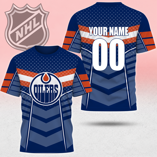 SPECIAL EDITION - NEW CUSTOMIZED NHL03 EMO EDMONTON OILERS T-SHIRT, POLO SHIRT, ZIP POLO SHIRT, SWEATSHIRT, HOODIE & ZIP HOODIE