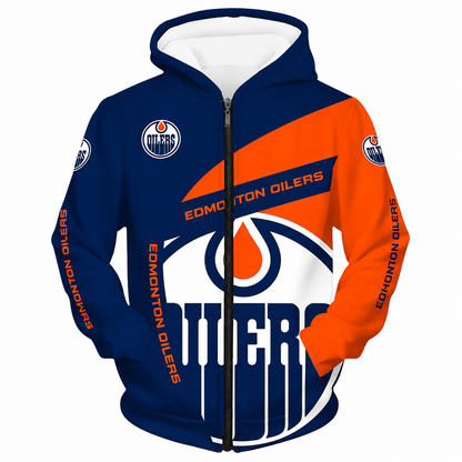 FINAL SALE - NEW CUSTOMIZED NHL03 EMO EDMONTON OILERS T-SHIRT, POLO SHIRT, ZIP POLO SHIRT, SWEATSHIRT, HOODIE & ZIP HOODIE