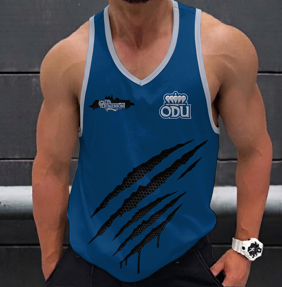 ELITE EDITION - NEW CUSTOMIZED NCAA CFH03 ODM OLD DOMINION MONARCHS UNISEX TANK TOP