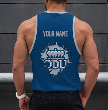 ELITE EDITION - NEW CUSTOMIZED NCAA CFH03 ODM OLD DOMINION MONARCHS UNISEX TANK TOP