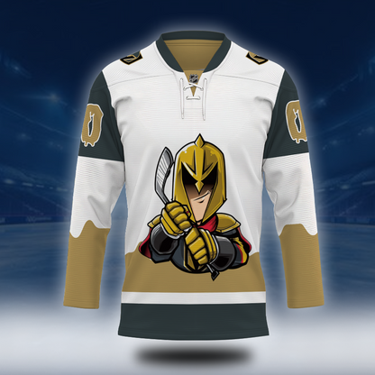 LIMITED EDITION - NEW CUSTOMIZED NHL04 VGK VEGAS GOLDEN KNIGHTS UNISEX HOCKEY JERSEY