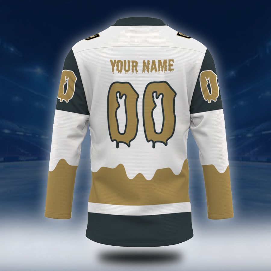 LIMITED EDITION - NEW CUSTOMIZED NHL04 VGK VEGAS GOLDEN KNIGHTS UNISEX HOCKEY JERSEY