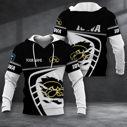 LIMITED EDITION - NEW CUSTOMIZED NCAA CFH04 IWH IOWA HAWKEYES HOODIE, ZIP HOODIE, T-SHIRT, POLO SHIRT, ZIP POLO SHIRT & SWEATSHIRT