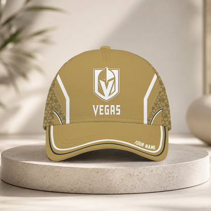 LIMITED EDITION - NEW CUSTOMIZED NHL04 VGK VEGAS GOLDEN KNIGHTS CLASSIC CAP
