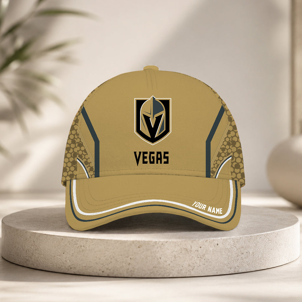 LIMITED EDITION - NEW CUSTOMIZED NHL04 VGK VEGAS GOLDEN KNIGHTS CLASSIC CAP