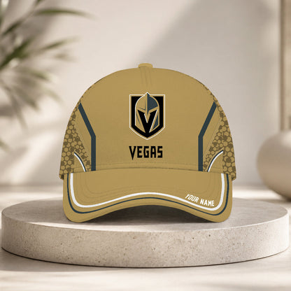 LIMITED EDITION - NEW CUSTOMIZED NHL04 VGK VEGAS GOLDEN KNIGHTS CLASSIC CAP