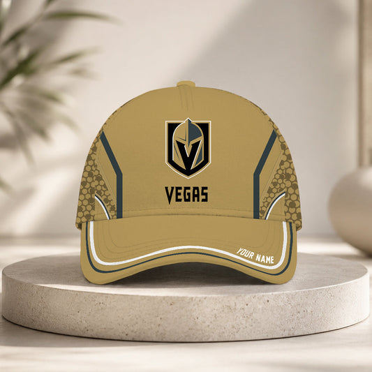 LIMITED EDITION - NEW CUSTOMIZED NHL04 VGK VEGAS GOLDEN KNIGHTS CLASSIC CAP