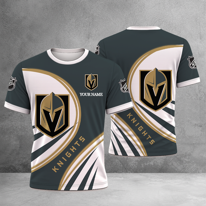 ELITE EDITION - NEW CUSTOMIZED NHL04 VGK VEGAS GOLDEN KNIGHTS T-SHIRT, POLO SHIRT, ZIP POLO SHIRT, SWEATSHIRT, HOODIE & ZIP HOODIE
