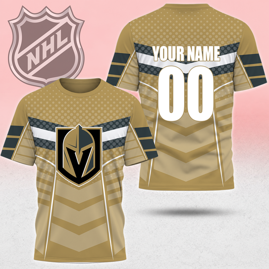 SPECIAL EDITION - NEW CUSTOMIZED NHL04 VGK VEGAS GOLDEN KNIGHTS T-SHIRT, POLO SHIRT, ZIP POLO SHIRT, SWEATSHIRT, HOODIE & ZIP HOODIE