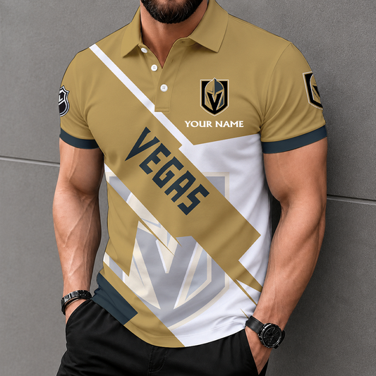 VIRAL EDITION - NEW CUSTOMIZED NHL04 VGK VEGAS GOLDEN KNIGHTS T-SHIRT, POLO SHIRT, ZIP POLO SHIRT, SWEATSHIRT, HOODIE & ZIP HOODIE