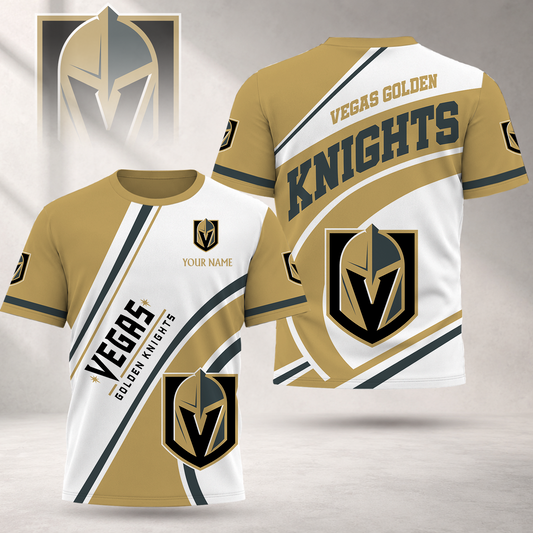 FLASH SALE - NEW CUSTOMIZED NHL04 VGK VEGAS GOLDEN KNIGHTS T-SHIRT, POLO SHIRT, ZIP POLO SHIRT, SWEATSHIRT, HOODIE & ZIP HOODIE