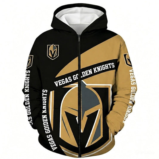 FINAL SALE - NEW CUSTOMIZED NHL04 VGK VEGAS GOLDEN KNIGHTS T-SHIRT, POLO SHIRT, ZIP POLO SHIRT, SWEATSHIRT, HOODIE & ZIP HOODIE