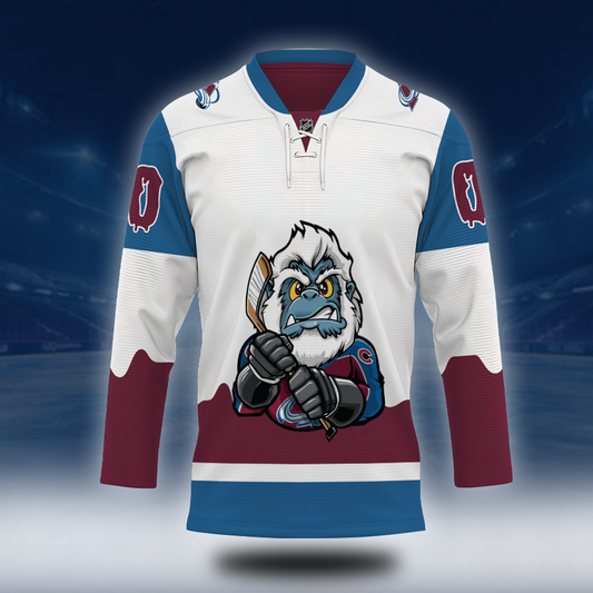 LIMITED EDITION - NEW CUSTOMIZED NHL05 CAL COLORADO AVALANCHE UNISEX HOCKEY JERSEY