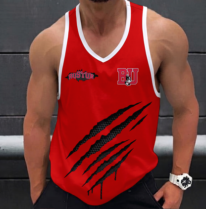 VIRAL EDITION - NEW CUSTOMIZED NCAA MFF05 BUT BOSTON UNIVERSITY TERRIERS UNISEX TANK TOP