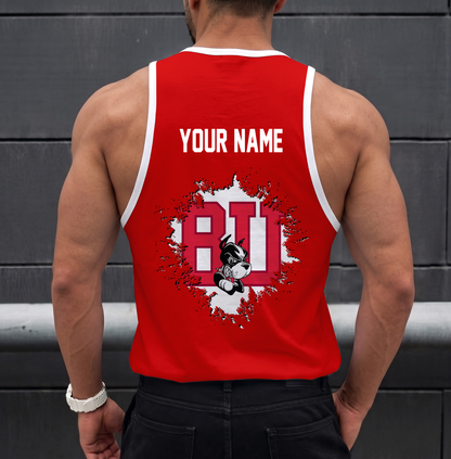 VIRAL EDITION - NEW CUSTOMIZED NCAA MFF05 BUT BOSTON UNIVERSITY TERRIERS UNISEX TANK TOP