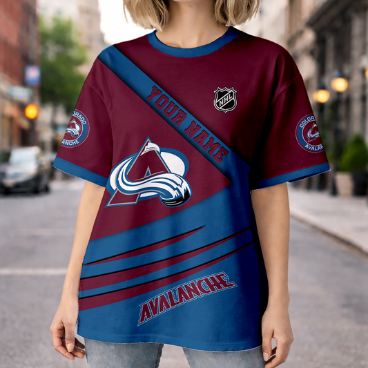 LIMITED EDITION - NEW CUSTOMIZED NHL05 CAL COLORADO AVALANCHE UNISEX T-SHIRT, SWEATSHIRTS, HOODIE & JACKETS