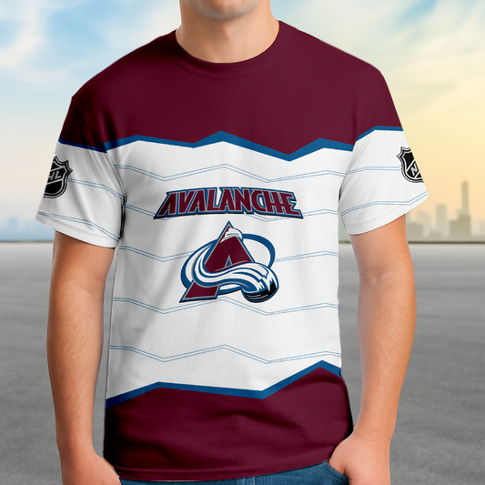 LIMITED EDITION - NEW CUSTOMIZED NHL05 CAL COLORADO AVALANCHE UNISEX T-SHIRT, SWEATSHIRTS, HOODIE & JACKETS