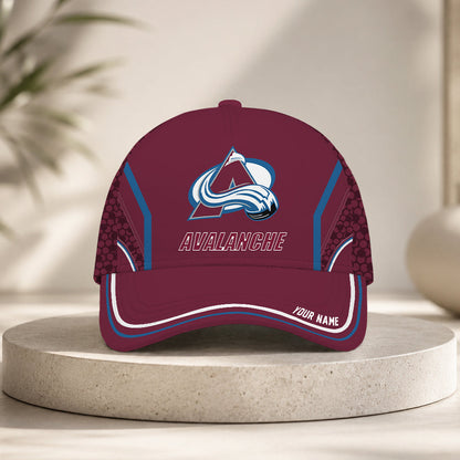 LIMITED EDITION - NEW CUSTOMIZED NHL05 CAL COLORADO AVALANCHE CLASSIC CAP