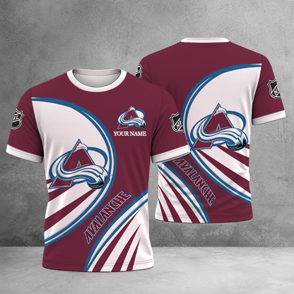 ELITE EDITION - NEW CUSTOMIZED NHL05 CAL COLORADO AVALANCHE T-SHIRT, POLO SHIRT, ZIP POLO SHIRT, SWEATSHIRT, HOODIE & ZIP HOODIE