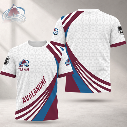 LIMITED EDITION - NEW CUSTOMIZED NHL05 CAL COLORADO AVALANCHE T-SHIRT, POLO SHIRT, ZIP POLO SHIRT, SWEATSHIRT, HOODIE & ZIP HOODIE