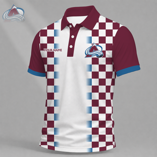 LIMITED EDITION - NEW CUSTOMIZED NHL05 CAL COLORADO AVALANCHE T-SHIRT, POLO SHIRT, ZIP POLO SHIRT, SWEATSHIRT, HOODIE & ZIP HOODIE