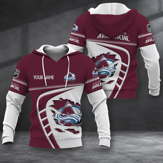 VIRAL EDITION - NEW CUSTOMIZED NHL05 CAL COLORADO AVALANCHE T-SHIRT, POLO SHIRT, ZIP POLO SHIRT, SWEATSHIRT, HOODIE & ZIP HOODIE