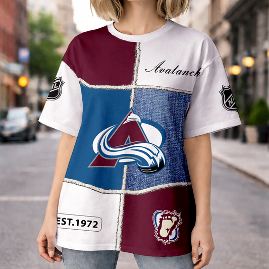 LIMITED EDITION - NEW CUSTOMIZED NHL05 CAL COLORADO AVALANCHE UNISEX T-SHIRT, SWEATSHIRTS, HOODIE & JACKETS