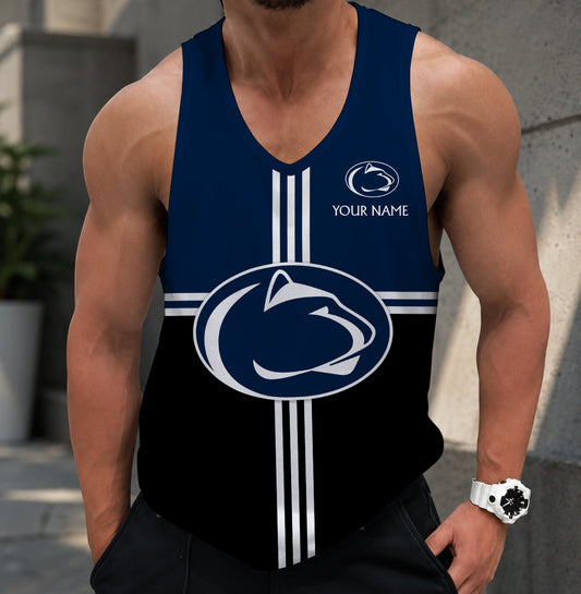 FLASH SALE - NEW CUSTOMIZED NCAA CFH05 PNL PENN STATE NITTANY LIONS UNISEX TANK TOP