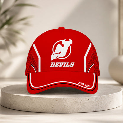 LIMITED EDITION - NEW CUSTOMIZED NHL06 NJD NEW JERSEY DEVILS CLASSIC CAP