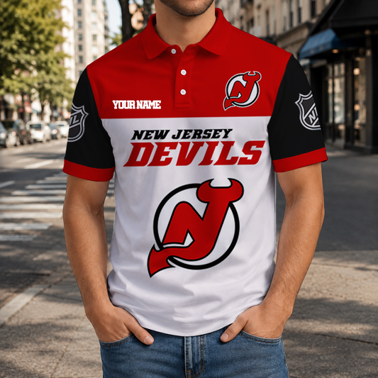 LIMITED EDITION - NEW CUSTOMIZED NHL06 NJD NEW JERSEY DEVILS T-SHIRT, POLO SHIRT, ZIP POLO SHIRT, SWEATSHIRT, HOODIE & ZIP HOODIE
