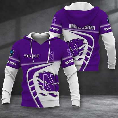 LIMITED EDITION - NEW CUSTOMIZED NCAA CFH06 NOW NORTHWESTERN WILDCATS HOODIE, ZIP HOODIE, T-SHIRT, POLO SHIRT, ZIP POLO SHIRT & SWEATSHIRT