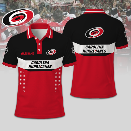 SPECIAL EDITION - NEW CUSTOMIZED NHL07 CLH CAROLINA HURRICANES T-SHIRT, POLO SHIRT, ZIP POLO SHIRT, SWEATSHIRT, HOODIE & ZIP HOODIE