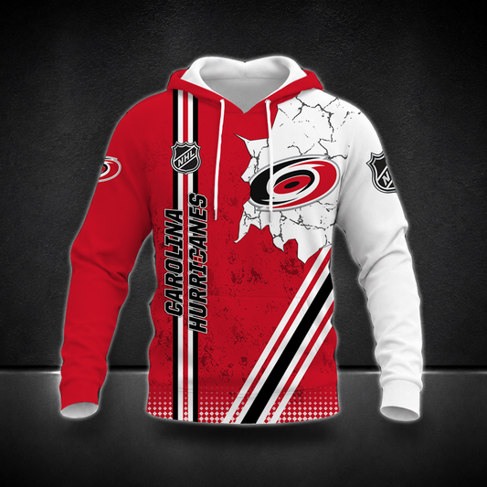 FINAL SALE - NEW CUSTOMIZED NHL07 CLH CAROLINA HURRICANES T-SHIRT, POLO SHIRT, ZIP POLO SHIRT, SWEATSHIRT, HOODIE & ZIP HOODIE