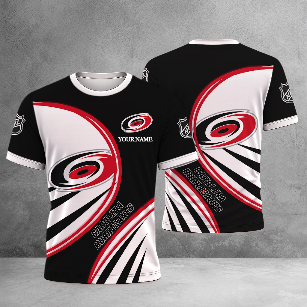 ELITE EDITION - NEW CUSTOMIZED NHL07 CLH CAROLINA HURRICANES T-SHIRT, POLO SHIRT, ZIP POLO SHIRT, SWEATSHIRT, HOODIE & ZIP HOODIE