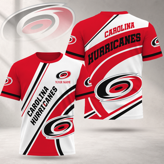 FLASH SALE - NEW CUSTOMIZED NHL07 CLH CAROLINA HURRICANES T-SHIRT, POLO SHIRT, ZIP POLO SHIRT, SWEATSHIRT, HOODIE & ZIP HOODIE