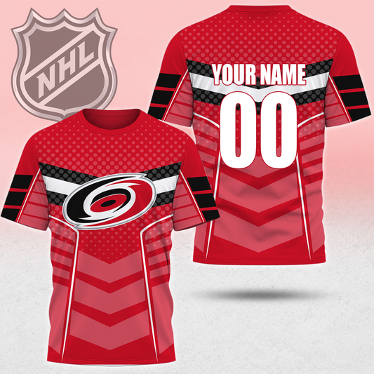 SPECIAL EDITION - NEW CUSTOMIZED NHL07 CLH CAROLINA HURRICANES T-SHIRT, POLO SHIRT, ZIP POLO SHIRT, SWEATSHIRT, HOODIE & ZIP HOODIE