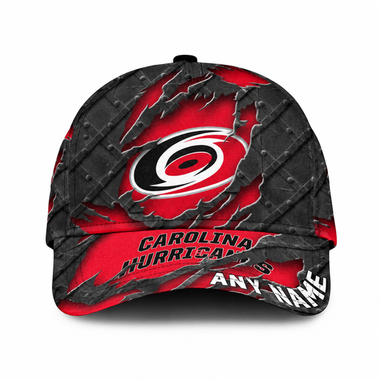 SPECIAL EDITION - NEW CUSTOMIZED NHL07 CLH CAROLINA HURRICANES CLASSIC CAP